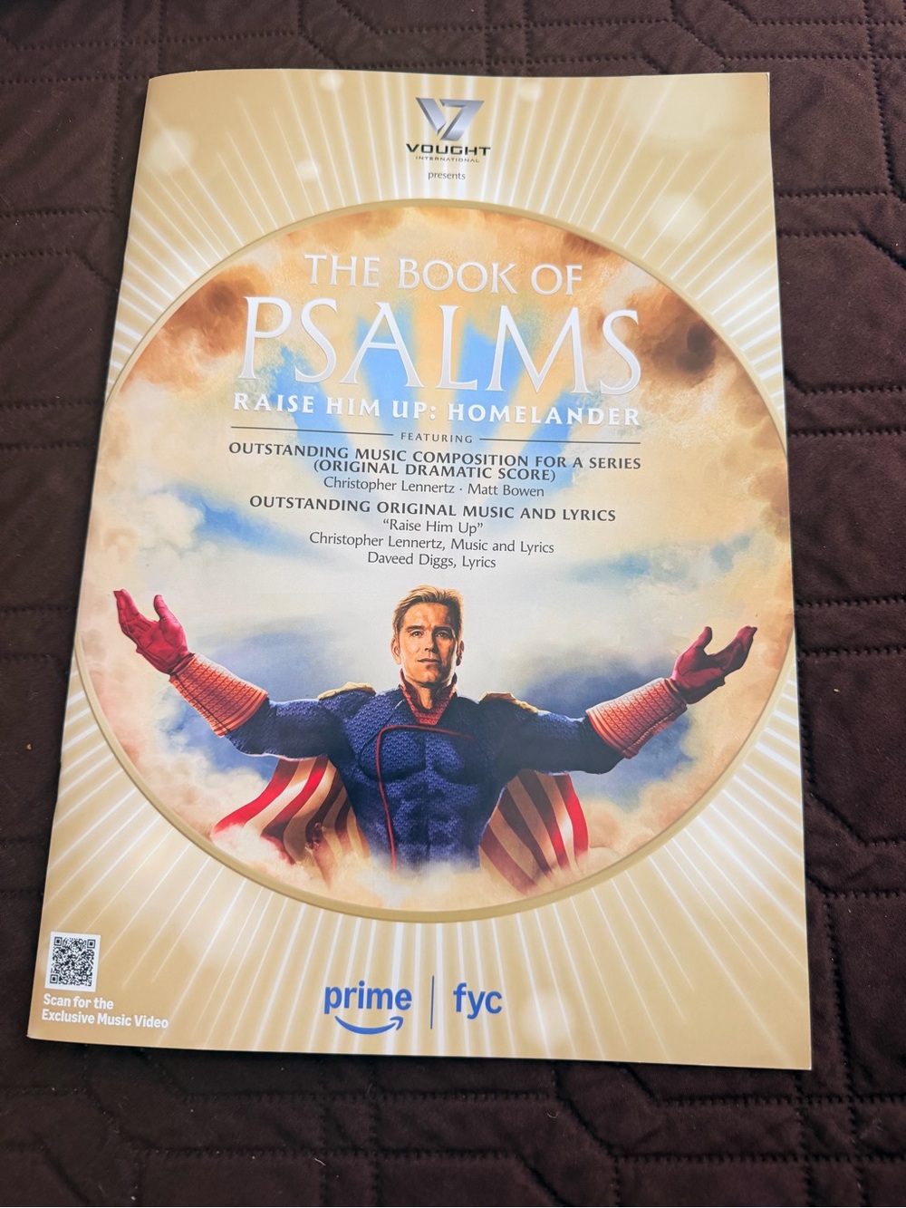 (COLLECTOR’S ITEM) The Boys S5 - The Book of Psalms Raise Him Up